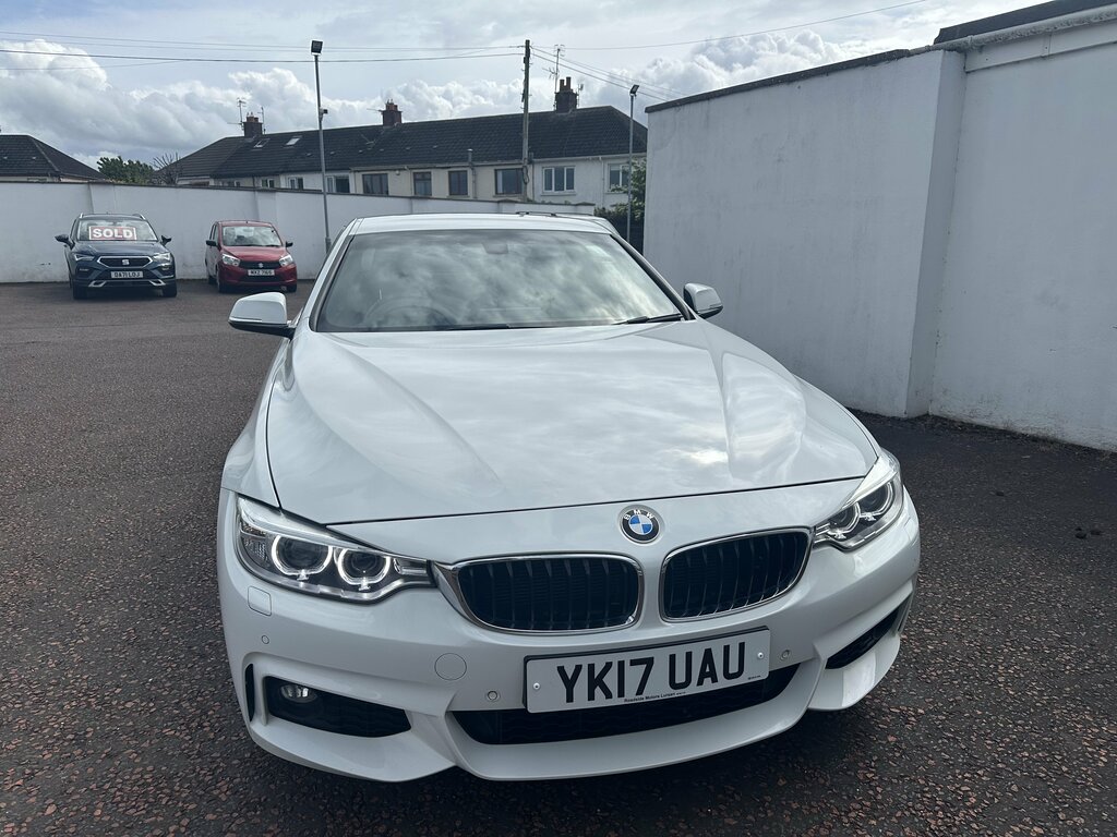 BMW 4 Series 2017 Bmw 4 Series 2.0 420D M Sport White #2