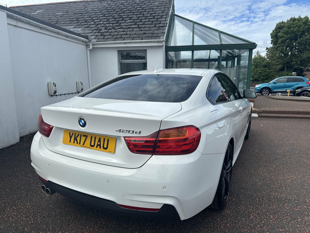 BMW 4 Series 2017 Bmw 4 Series 2.0 420D M Sport White #4