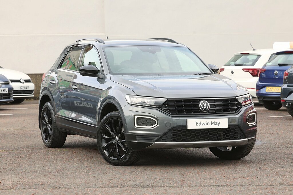 Volkswagen T-Roc 2021 Volkswagen T-roc 1.5 Black Edition Tsi Evo Grey