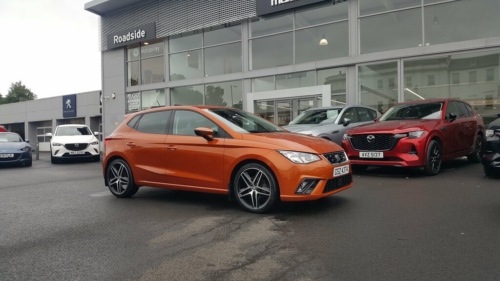 Seat Ibiza 2018 Seat Ibiza 1.0 Tsi Fr GSZ4374 Orange