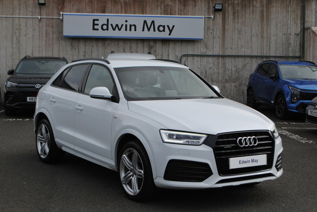 Audi Q3 2016 Audi Q3 2.0 Tdi Quattro S Line Plus White