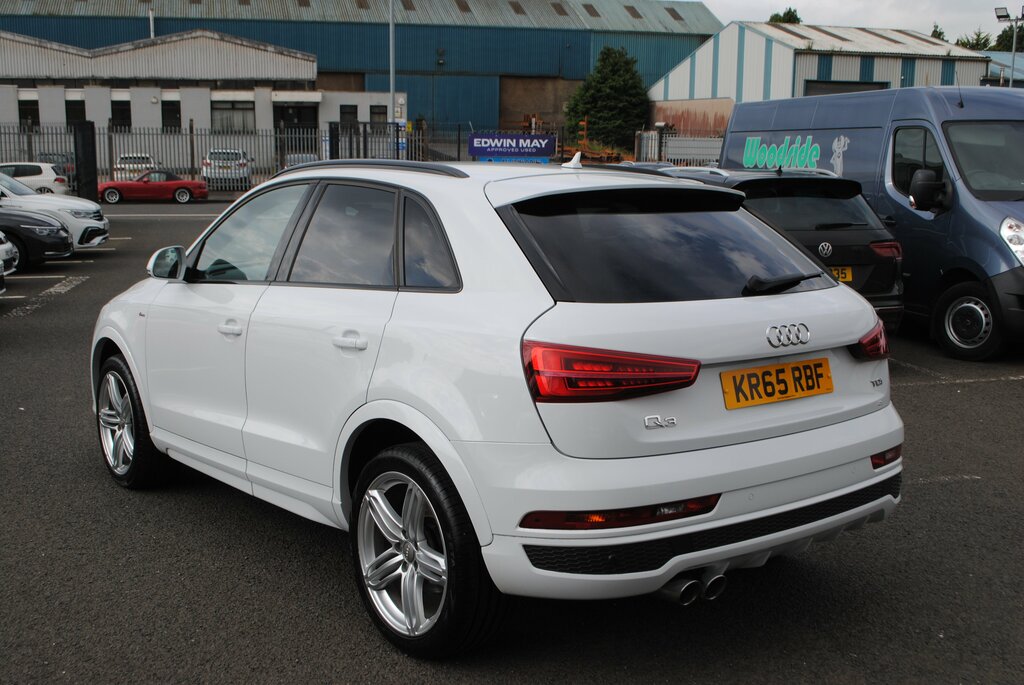 Audi Q3 2016 Audi Q3 2.0 Tdi Quattro S Line Plus KR65RBF White #6