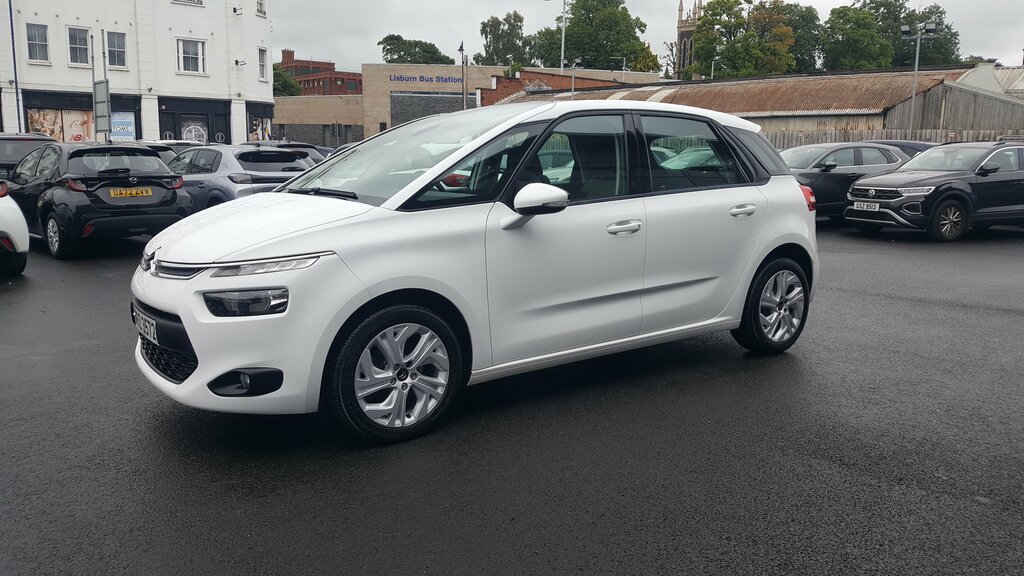 Citroen C4 Picasso Bluehdi Vtr Plus Red #4