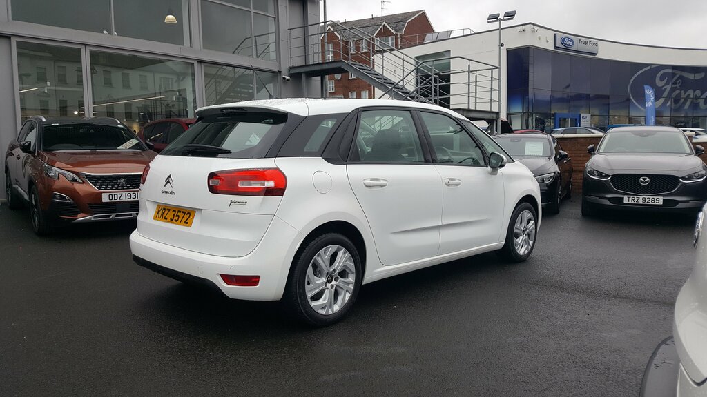Citroen C4 Picasso Bluehdi Vtr Plus Red #12