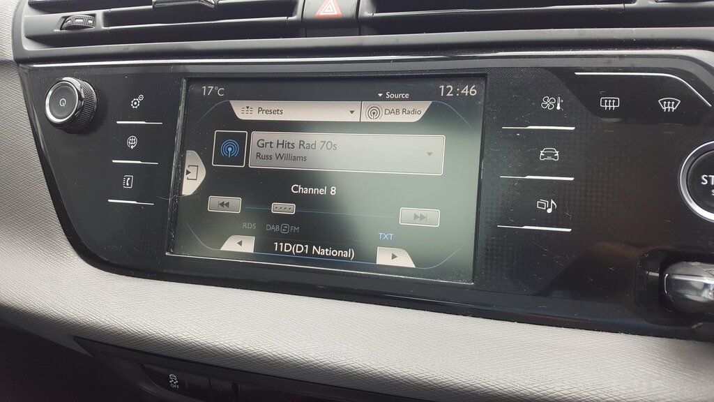 Citroen C4 Picasso Bluehdi Vtr Plus Red #22