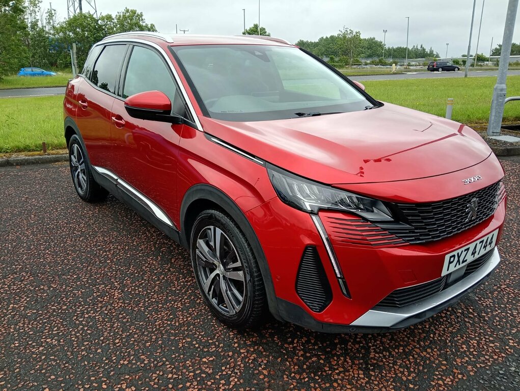 Peugeot 3008 2021 Peugeot 3008 1.5 Bluehdi Ss Allure Premium Red