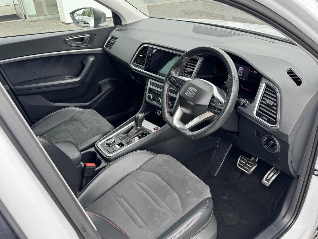 Seat Ateca 1.5 Tsi Evo Fr Black Edition Suv Dsg Eu YH75OSM White #3