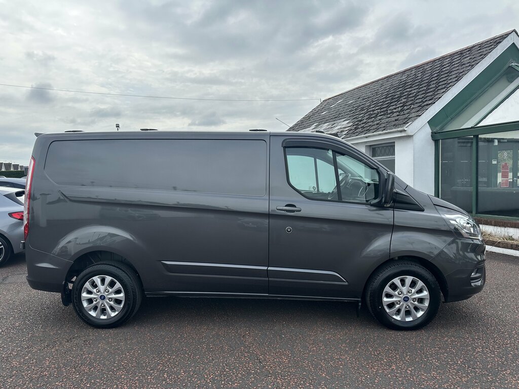 Ford Transit Custom 2021 Ford Transit Custom 2.0 280 Limited Pv Ecobl Grey #3