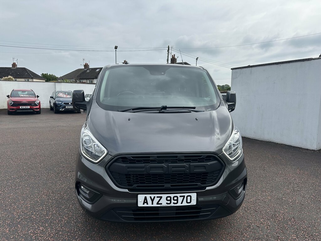 Ford Transit Custom 2021 Ford Transit Custom 2.0 280 Limited Pv Ecobl Grey #2