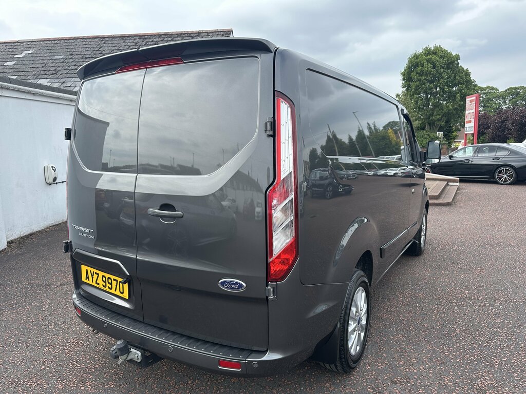 Ford Transit Custom 2021 Ford Transit Custom 2.0 280 Limited Pv Ecobl Grey #4