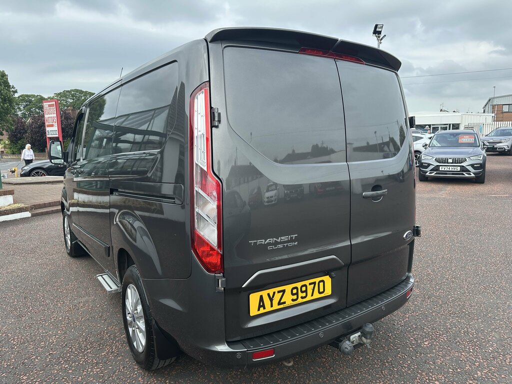 Ford Transit Custom 2021 Ford Transit Custom 2.0 280 Limited Pv Ecobl Grey #5
