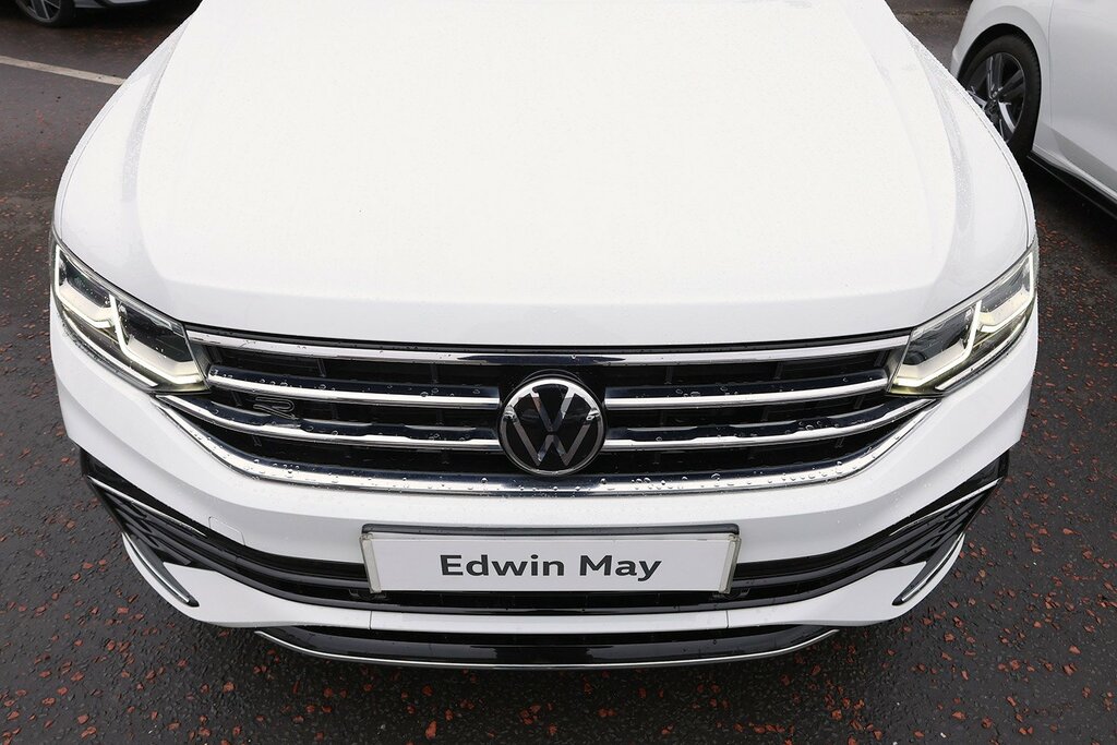 Volkswagen Tiguan 2023 Volkswagen Tiguan 2.0 R-line Tdi Dsg White #4