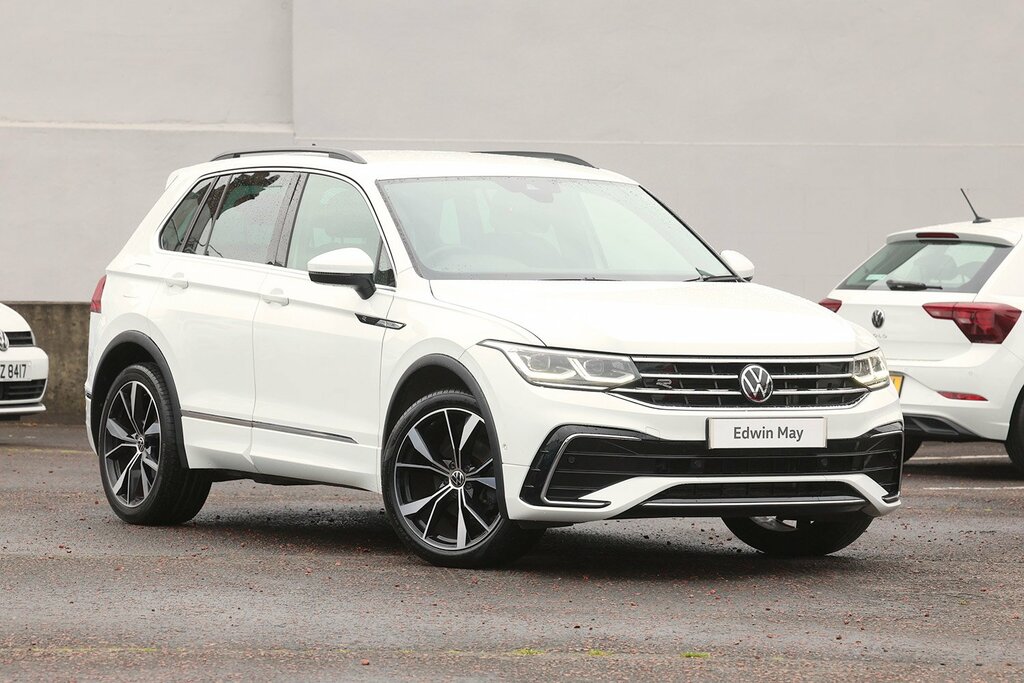 Volkswagen Tiguan 2023 Volkswagen Tiguan 2.0 R-line Tdi Dsg White