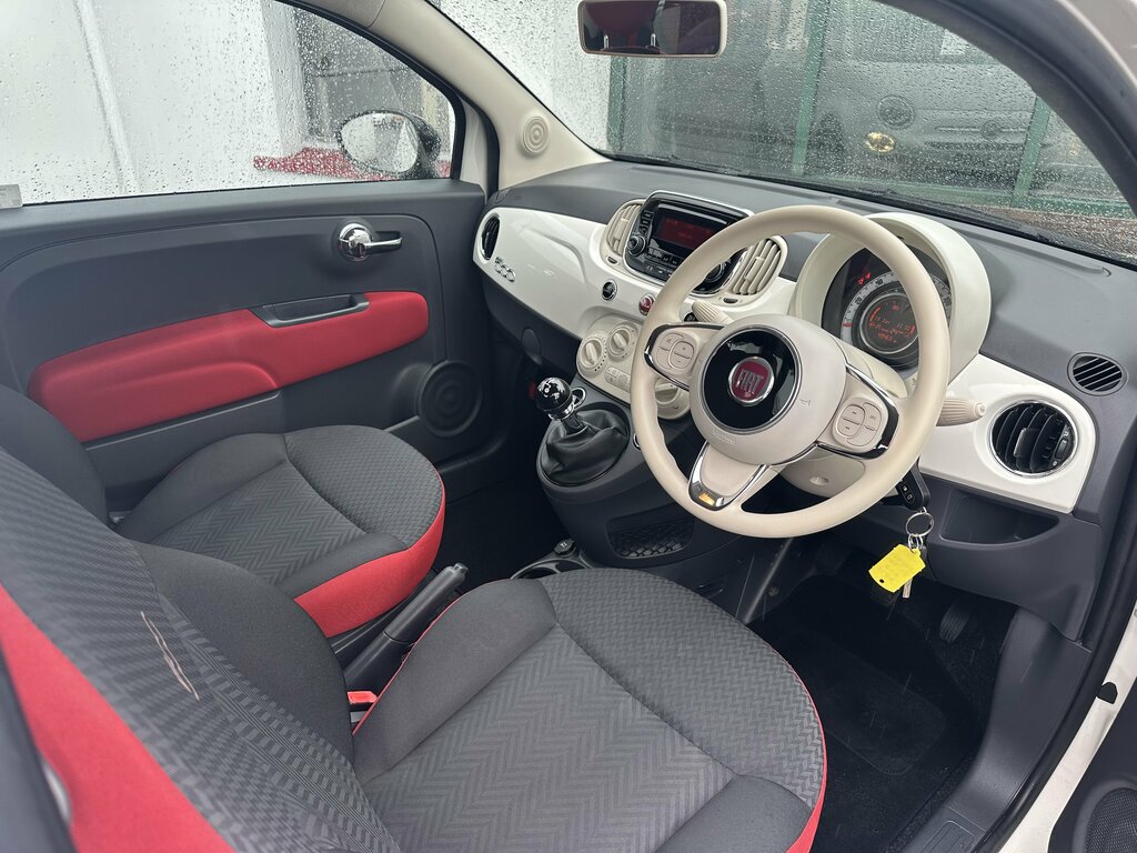 Fiat 500 1.2 S Euro 6 Ss White #9