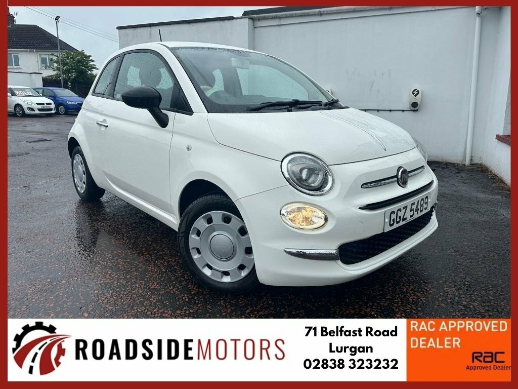 Fiat 500 1.2 S Euro 6 Ss White #1