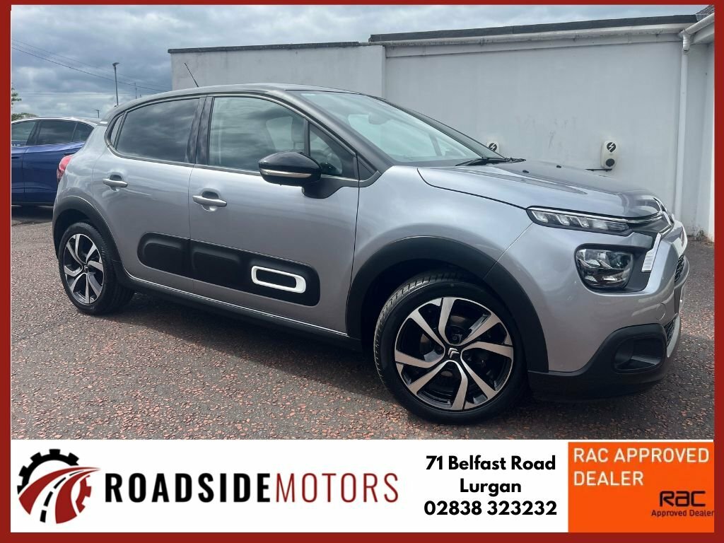 Citroen C3 2023 Citroen C3 1.2 Puretech Shine Plus Ss Eat6 A Grey
