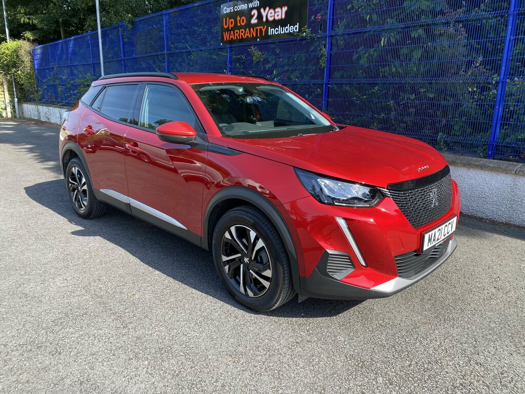 Peugeot 2008 2021 Peugeot 2008 1.2 Pt Allure Eat8 Red