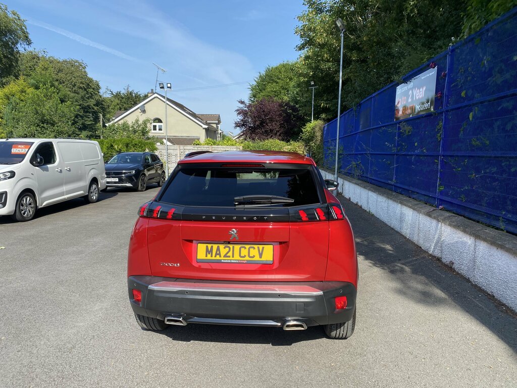 Peugeot 2008 2021 Peugeot 2008 1.2 Pt Allure Eat8 Red #6