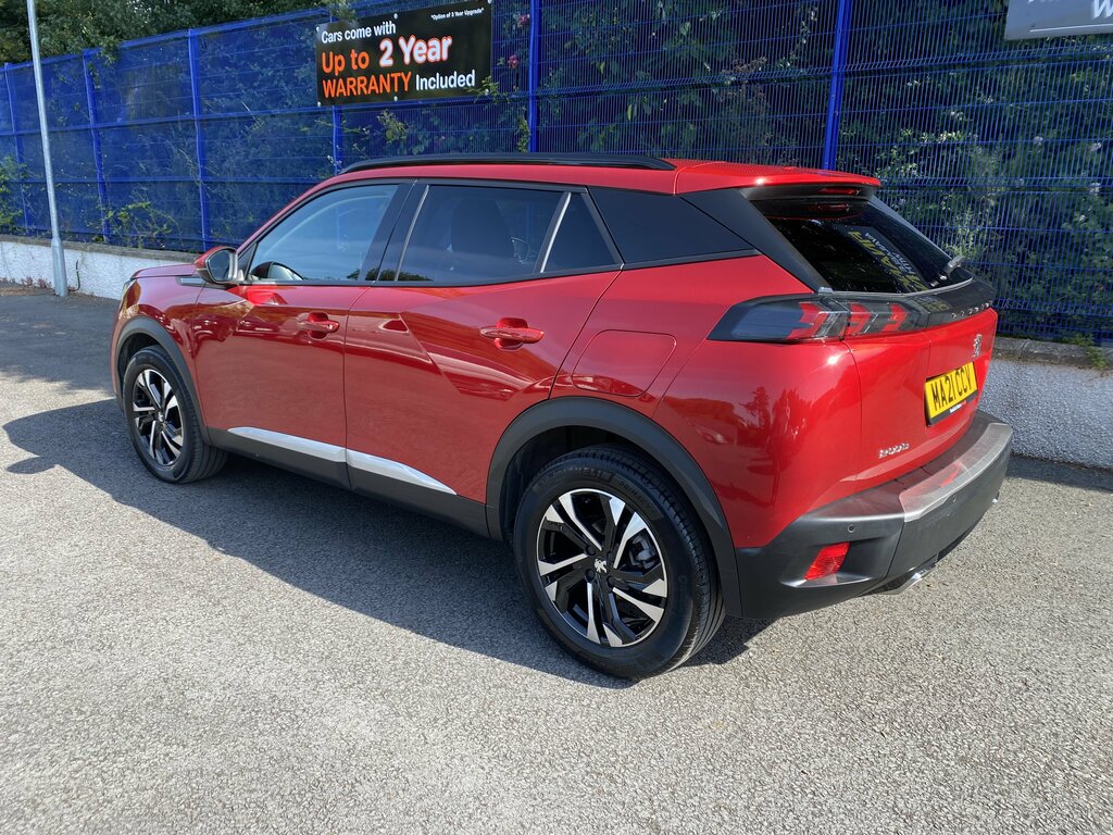 Peugeot 2008 2021 Peugeot 2008 1.2 Pt Allure Eat8 Red #4