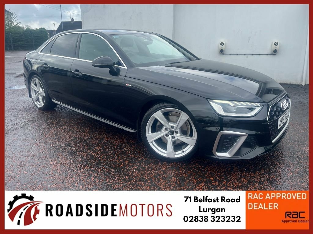 Audi A4 2020 Audi A4 2.0 Tfsi S Line Mhev Black