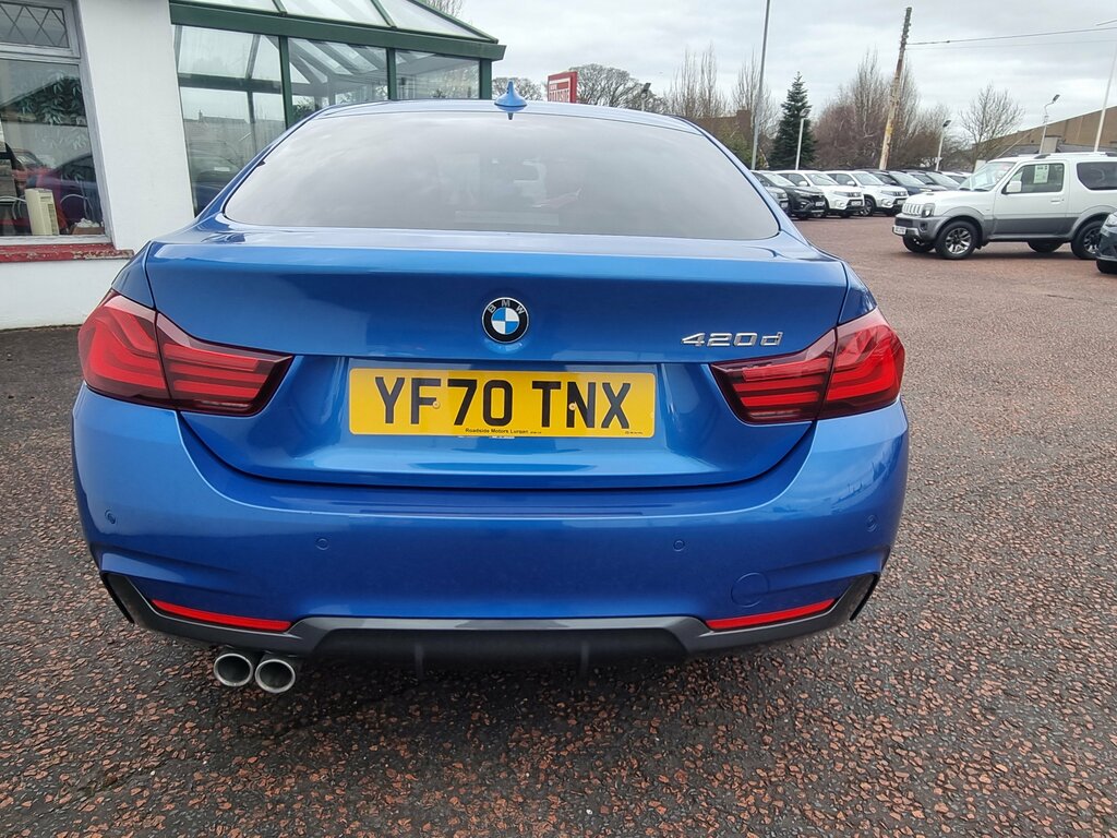 BMW 4 Series Gran Coupe 2020 Bmw 4 Series 2.0 420D M Sport Gran Coupe Blue #6
