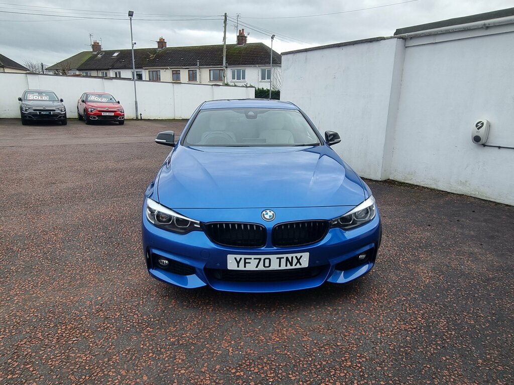 BMW 4 Series Gran Coupe 2020 Bmw 4 Series 2.0 420D M Sport Gran Coupe Blue #3