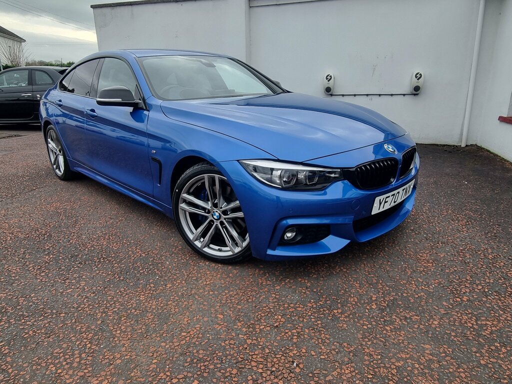 BMW 4 Series Gran Coupe 2020 Bmw 4 Series 2.0 420D M Sport Gran Coupe Blue #2