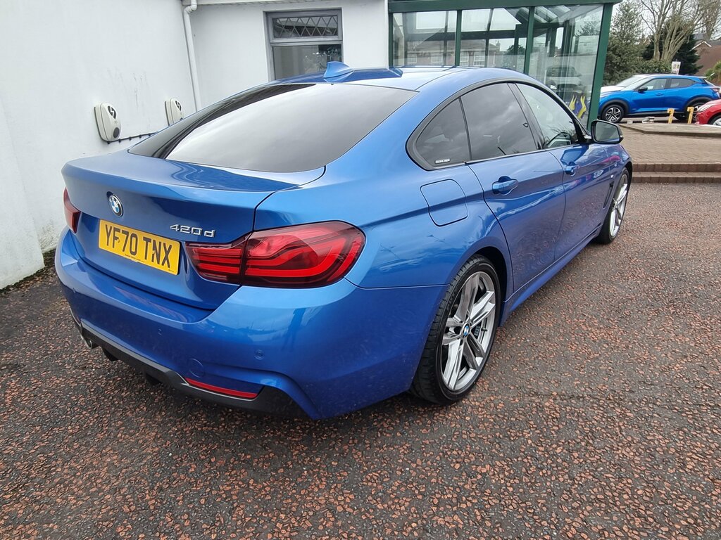 BMW 4 Series Gran Coupe 2020 Bmw 4 Series 2.0 420D M Sport Gran Coupe Blue #4