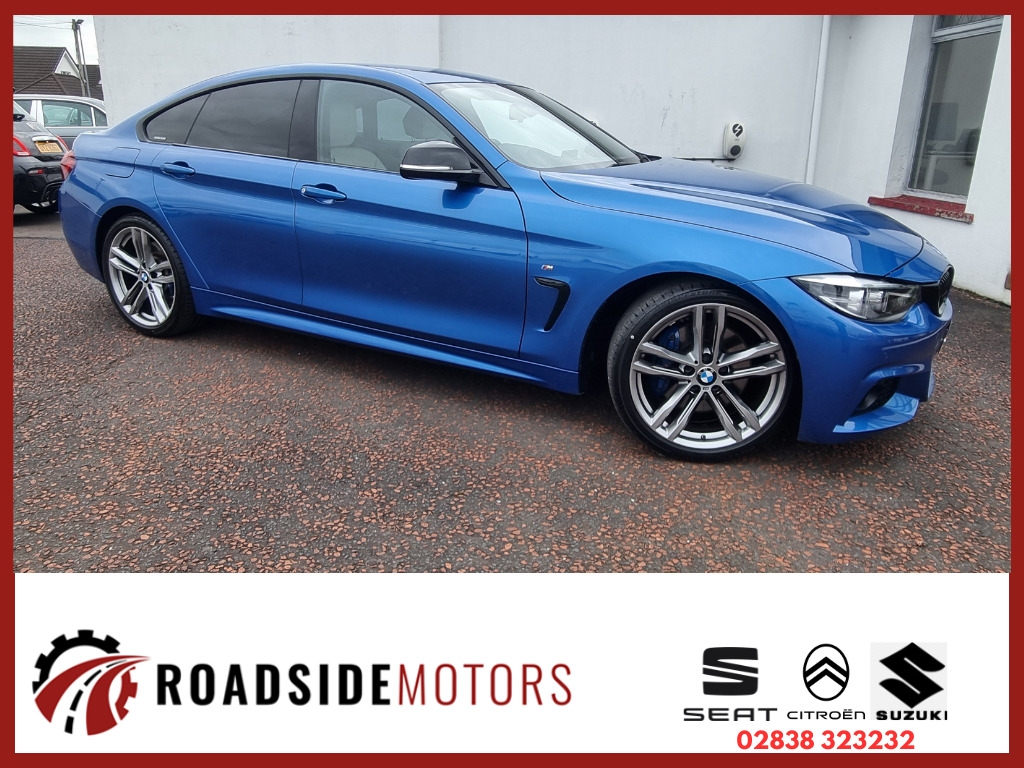 BMW 4 Series Gran Coupe 2020 Bmw 4 Series 2.0 420D M Sport Gran Coupe Blue