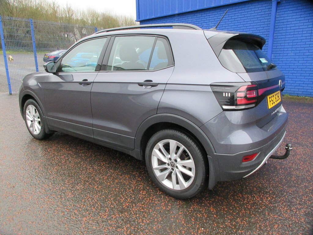 Volkswagen T-Cross 2022 Volkswagen T-cross 1.0 Se Tsi Dsg Grey #6
