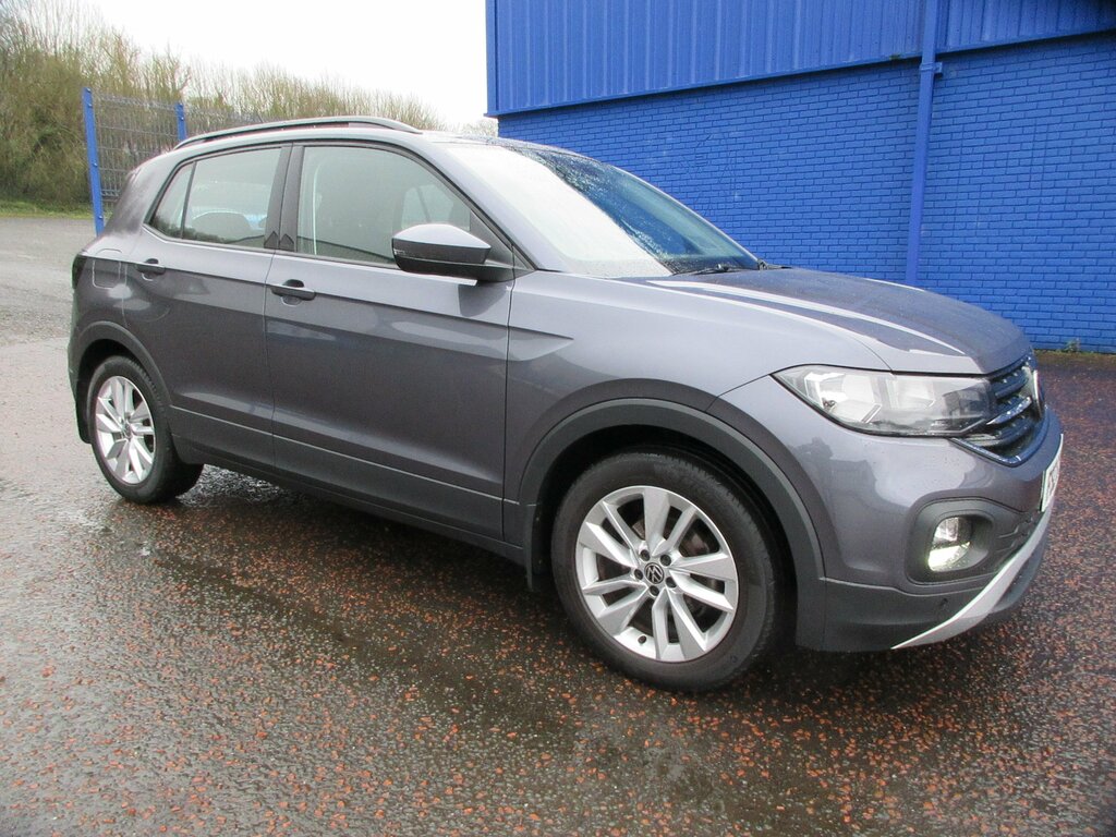 Volkswagen T-Cross 2022 Volkswagen T-cross 1.0 Se Tsi Dsg Grey
