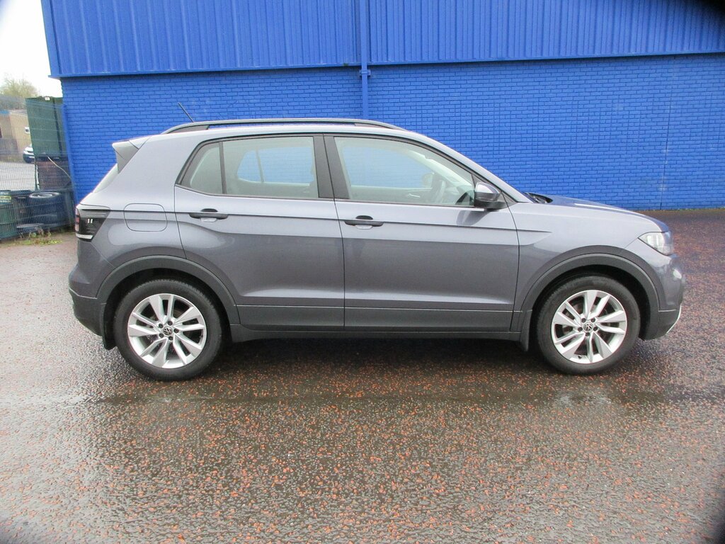 Volkswagen T-Cross 2022 Volkswagen T-cross 1.0 Se Tsi Dsg Grey #2