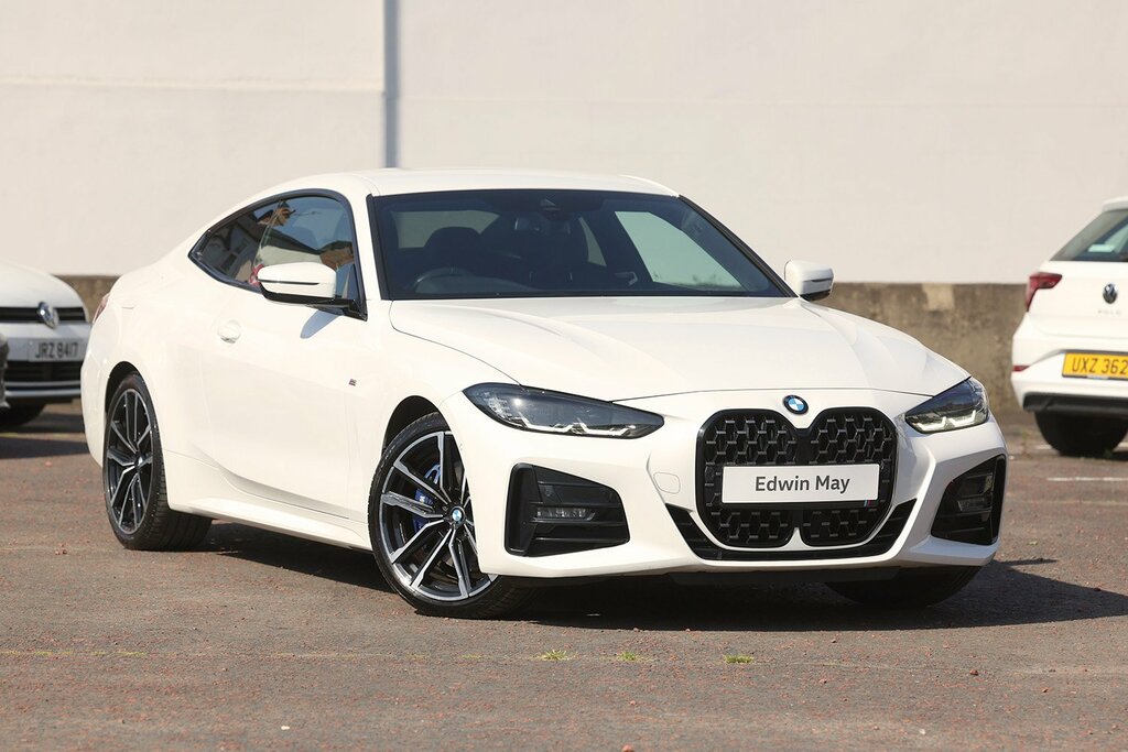BMW 4 Series 2021 Bmw 4 Series 2.0 420D M Sport Mhev White