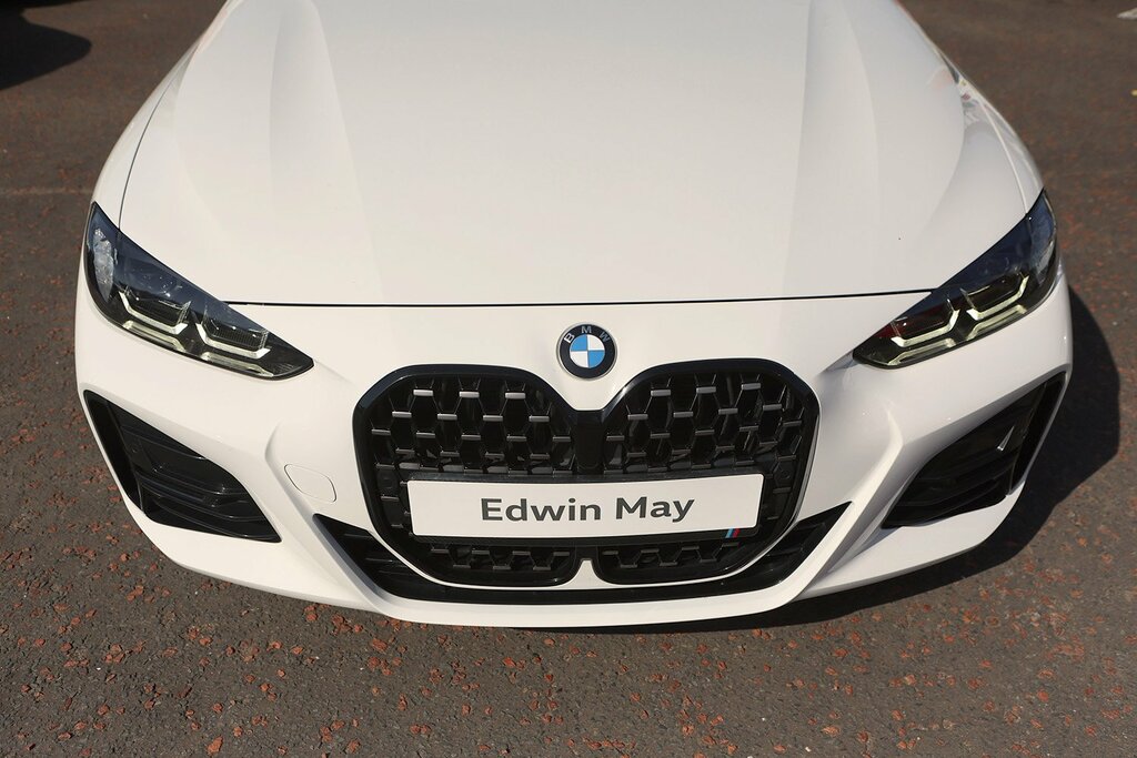 BMW 4 Series 2021 Bmw 4 Series 2.0 420D M Sport Mhev White #4