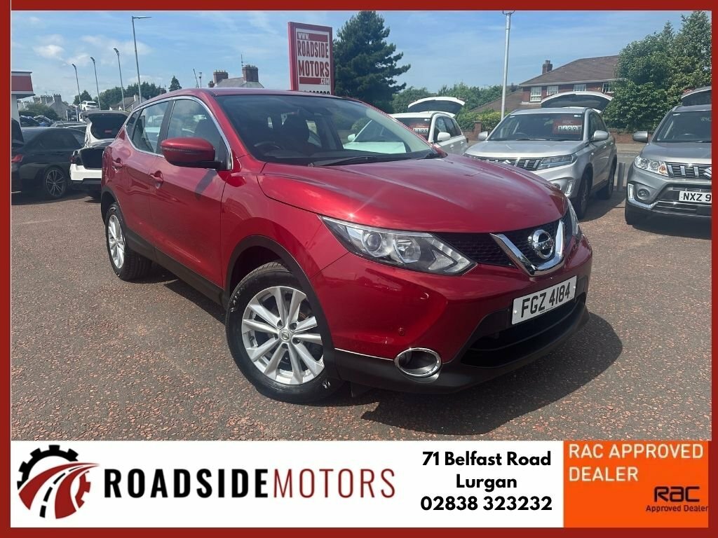 Nissan Qashqai 2017 Nissan Qashqai 1.5 Dci Acenta Smart Vision Red