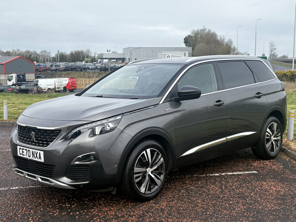 Peugeot 5008 2020 Peugeot 5008 1.5 Bhdi130 Gt Line Grey #2