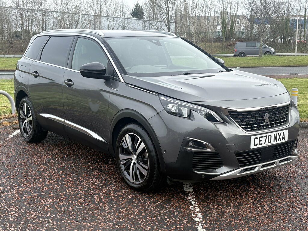 Peugeot 5008 2020 Peugeot 5008 1.5 Bhdi130 Gt Line Grey