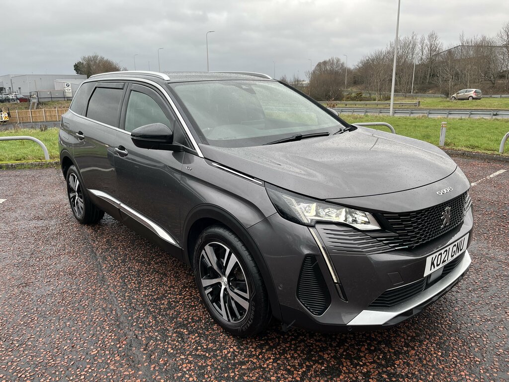 Peugeot 5008 2021 Peugeot 5008 1.2 Pt130 Gt Grey