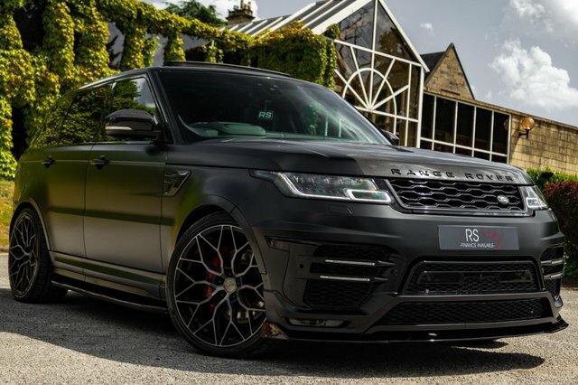 Land Rover Range Rover Sport 5.0 P575 V8 Svr Carbon Edition Suv Blue