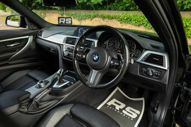 BMW 3 Series 2.0 320D M Sport Shadow Edition Touring Euro MJ19YFS Black #2