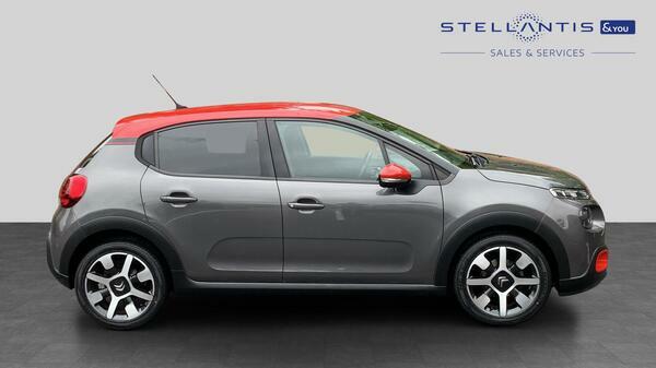 Citroen C3 1.2 Puretech Gpf Flair Hatchback BF19WRR Grey #2