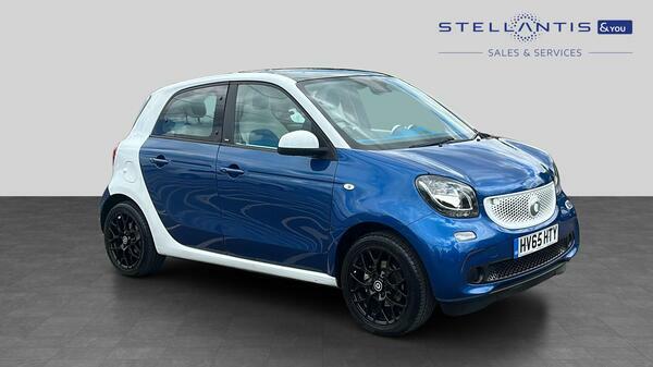 Smart Forfour 0.9T Proxy Premium Hatchback E Blue