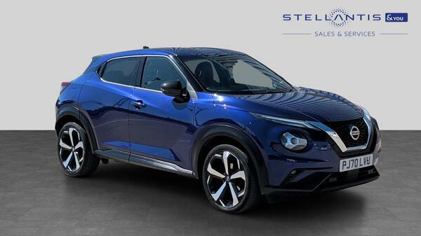 Nissan Juke 1.0 Dig-t Tekna Suv Euro 6 Ss PJ70LVU Blue
