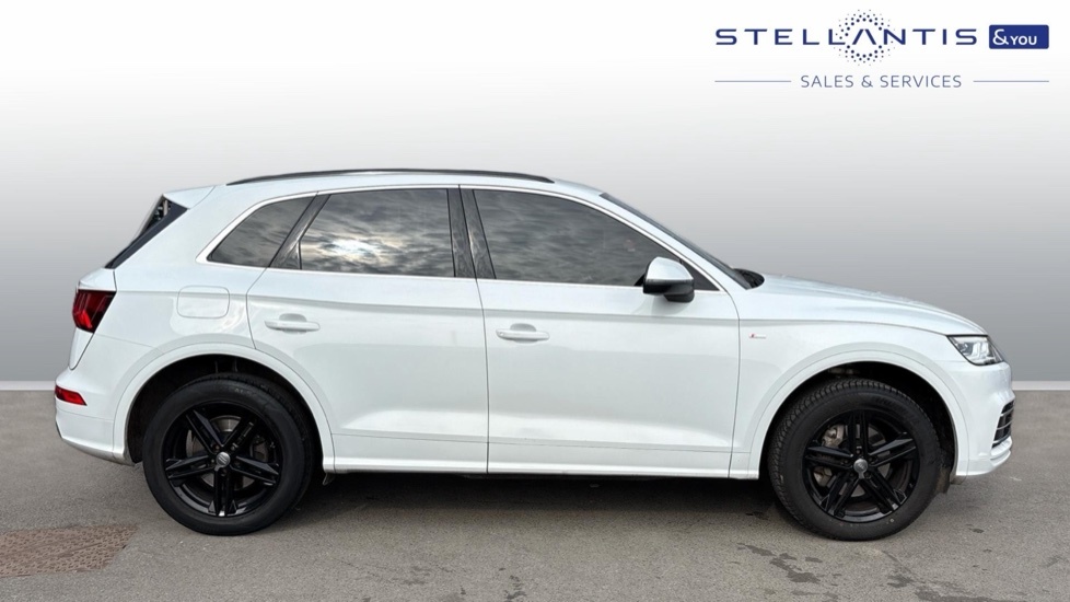 Audi Q5 2.0 Tfsi 45 S Line Suv S Tronic Quattro White #2