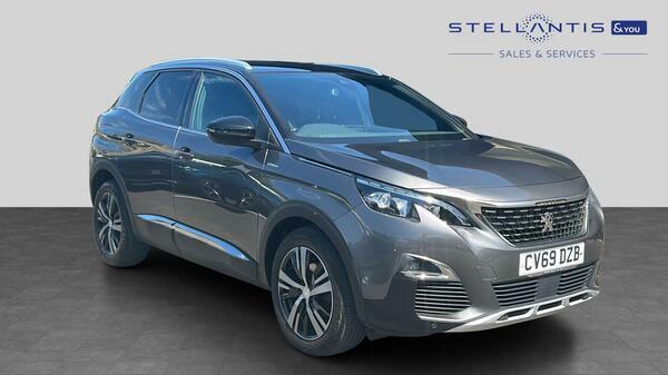 Peugeot 3008 1.6 Puretech Gt Line Suv Eat Euro 6 S CV69DZB Grey