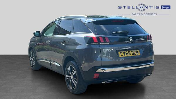 Peugeot 3008 1.6 Puretech Gt Line Suv Eat Euro 6 S CV69DZB Grey #6