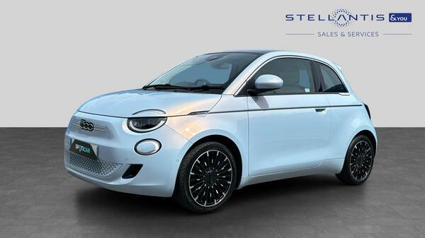 Fiat 500E 42Kwh La Prima Blue #8