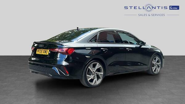 Audi A3 1.5 Tfsi 35 Black Edition Saloon S Tron PF25XMU  #3