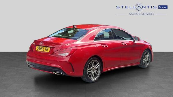 Mercedes-Benz CLA Class 1.6 Cla180 Amg Line Edition Coupe Manua Red #2