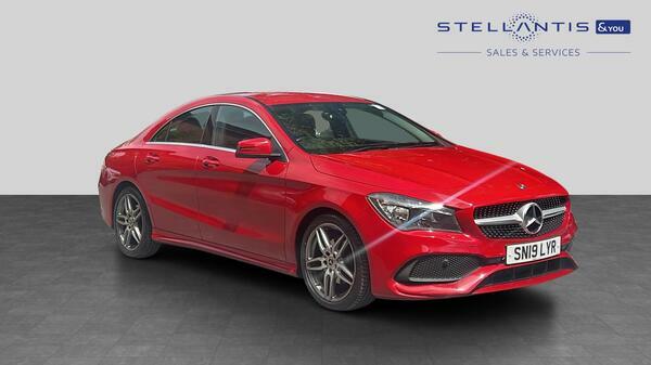 Mercedes-Benz CLA Class 1.6 Cla180 Amg Line Edition Coupe Manua Red